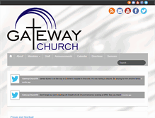 Tablet Screenshot of gateway-church.net